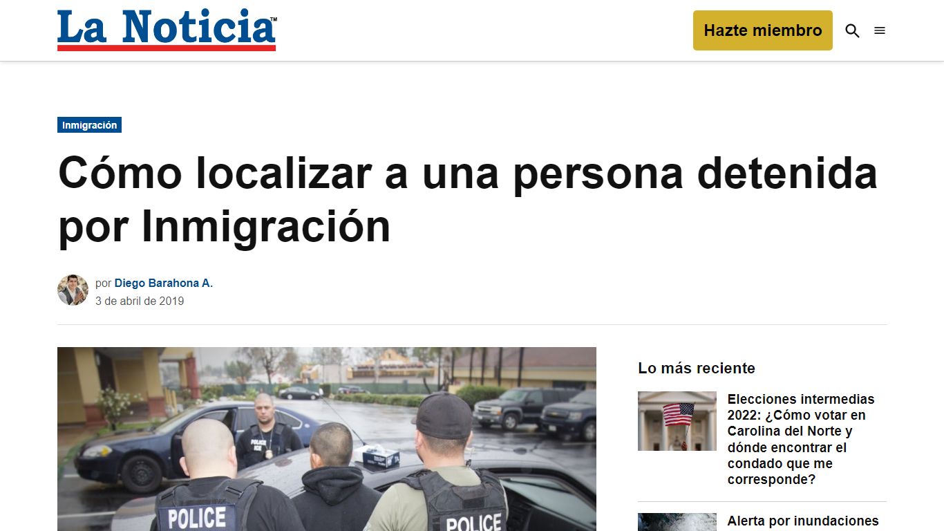 Cómo localizar a una persona detenida por Inmigración